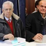 Monti e Bersani alle urne