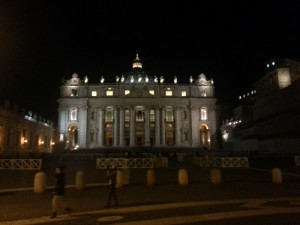 San Pietro alla vigilia dell'Angelus