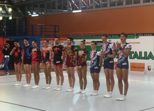 NAZIONALE SENIOR AEROBICA AL PALAVESUVIO